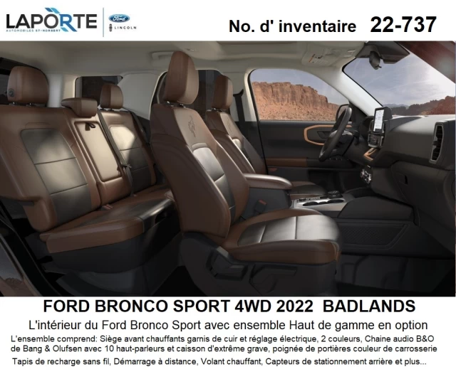 Ford Bronco Sport BADLANDS 2022