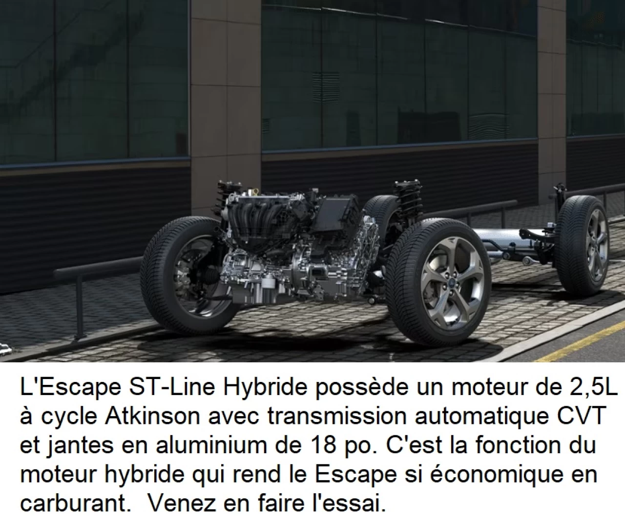 2023 Ford Escape ST-Line Hybride Image principale