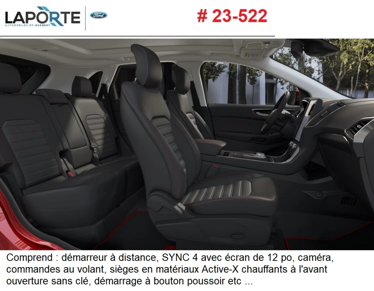 2023 Ford Edge ST-Line Image principale