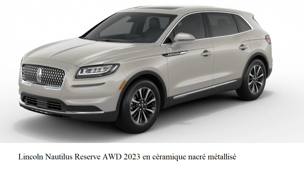 2023 Lincoln Nautilus Reserve Image principale