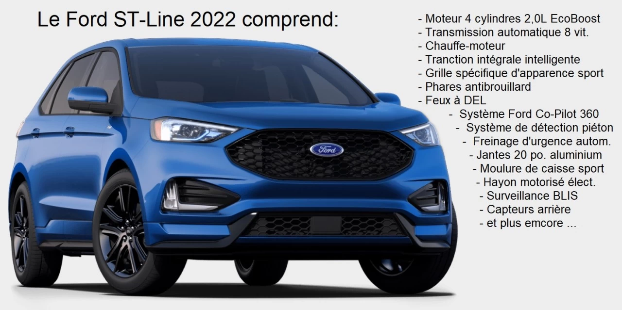 2022 Ford Edge ST-Line Main Image