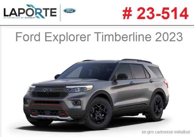 Ford Explorer TIMBERLINE AWD 2023