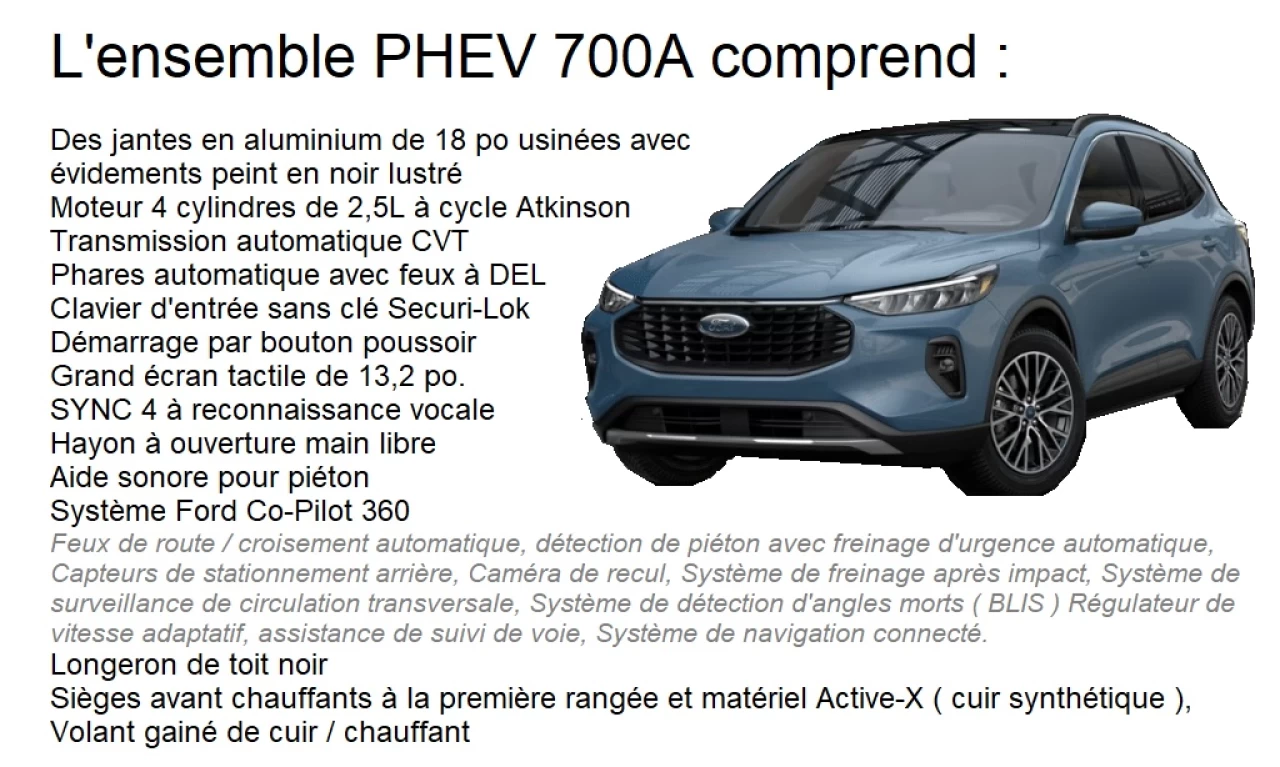 2023 Ford Escape PHEV Main Image