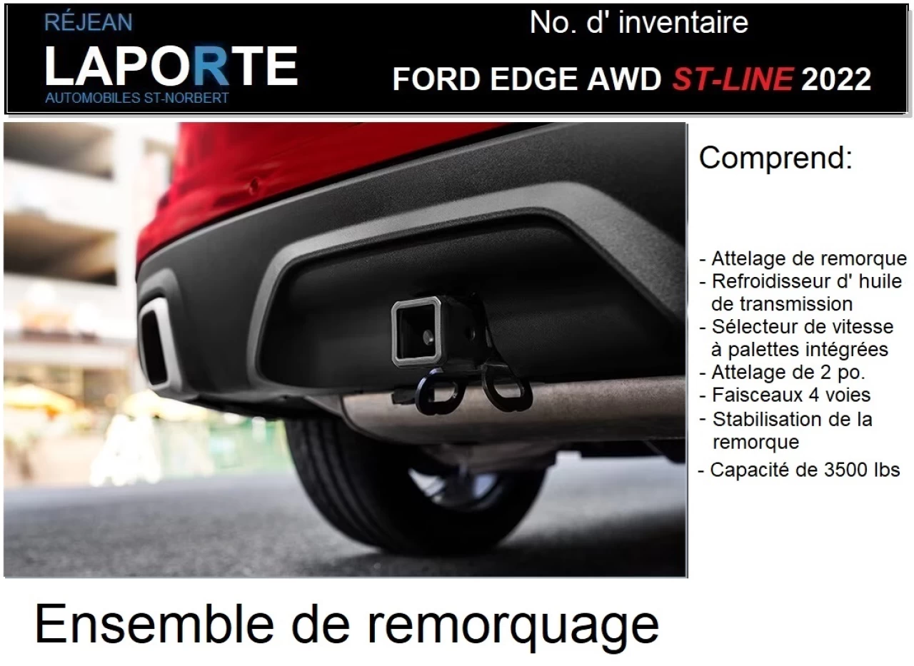 2022 Ford Edge ST-Line Main Image