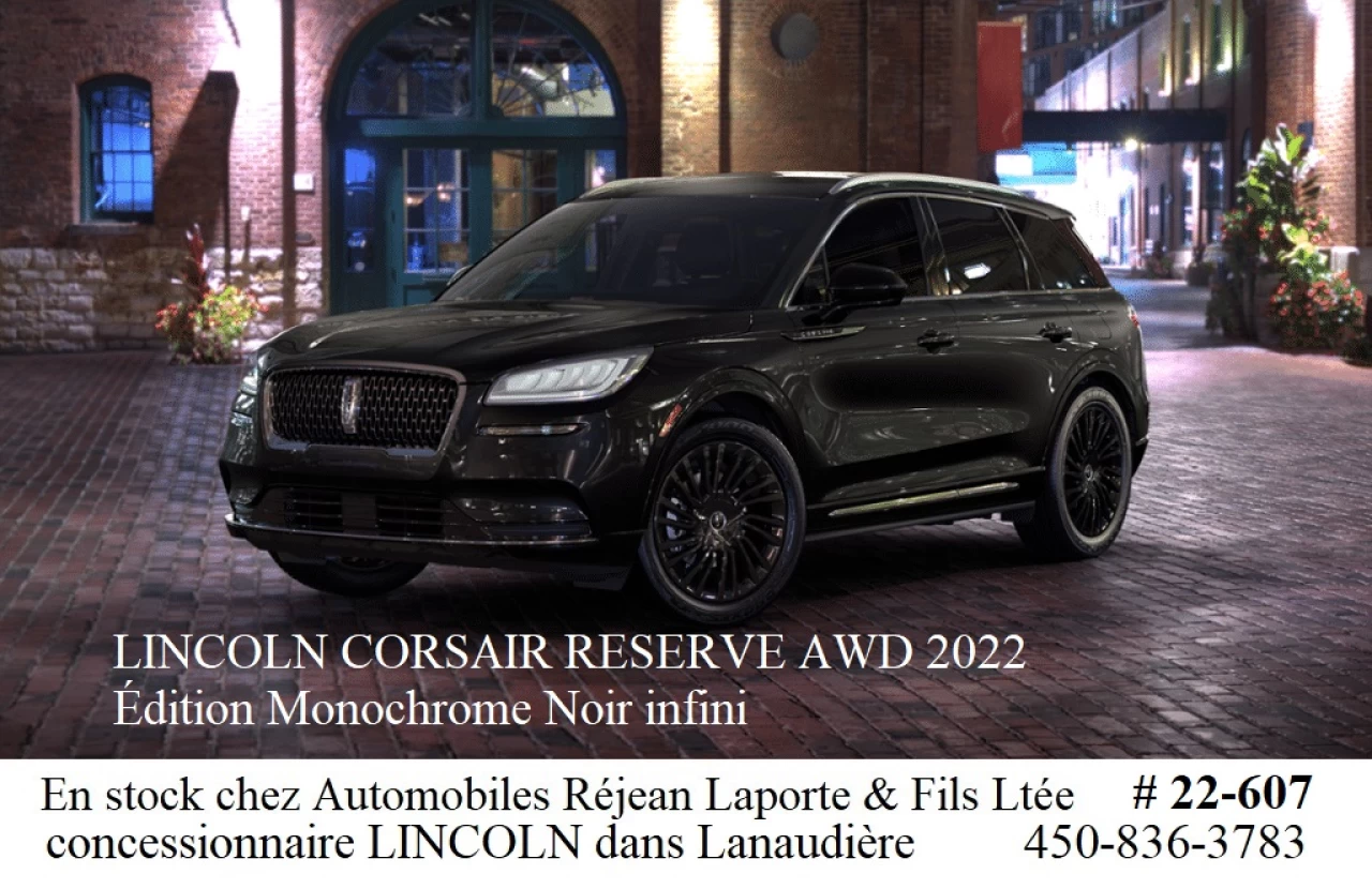2022 Lincoln Corsair Ultra Image principale
