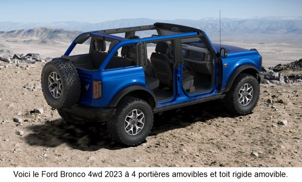 2023 Ford Bronco BADLANDS Main Image