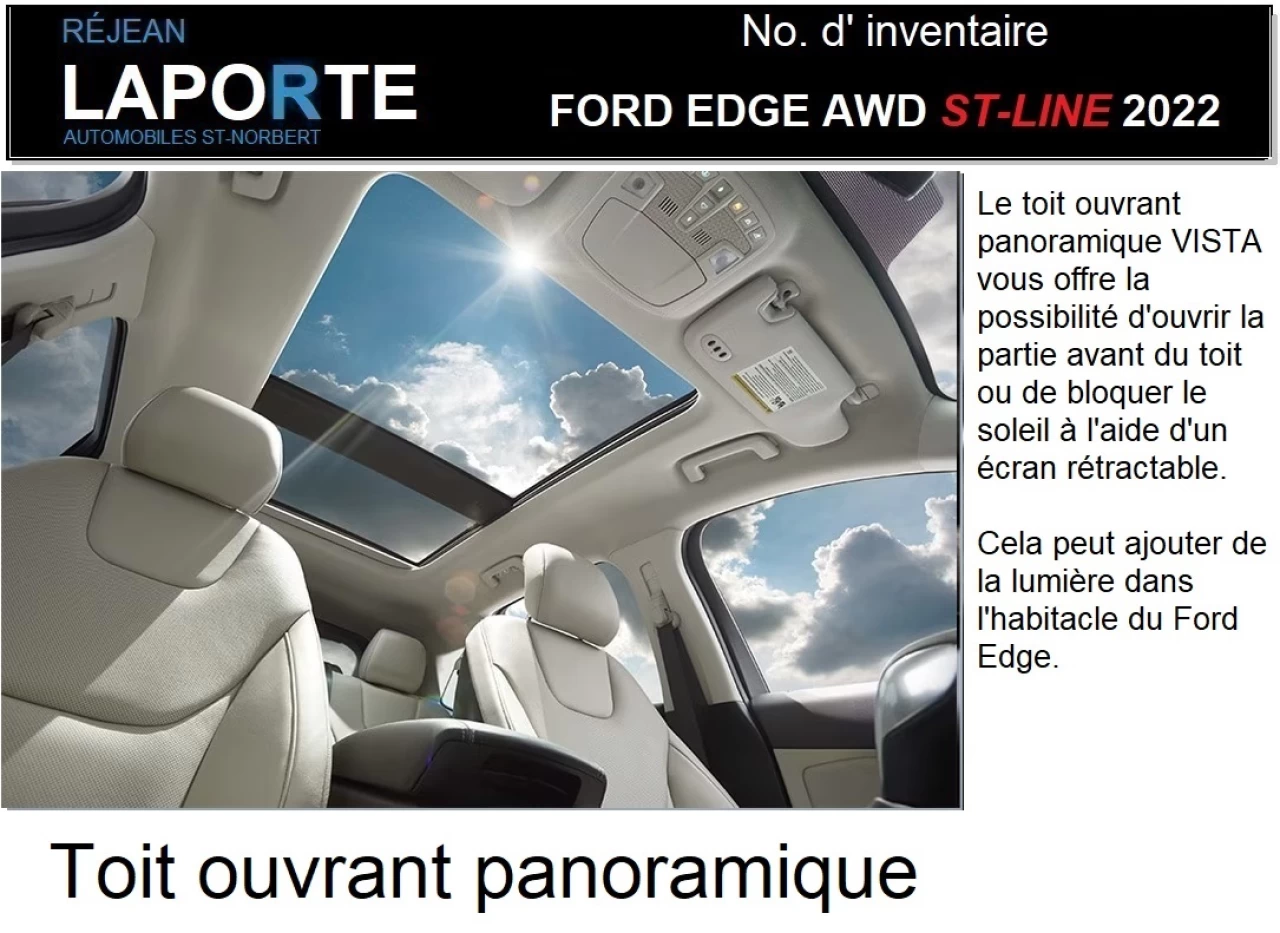 2022 Ford Edge ST-Line Main Image