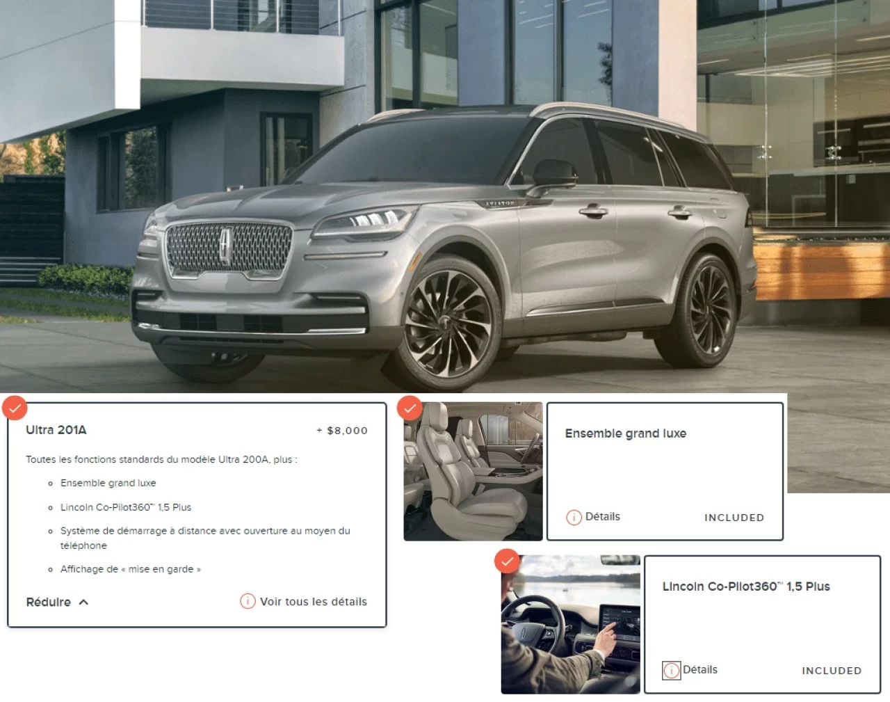 2023 Lincoln Aviator RESERVE Image principale