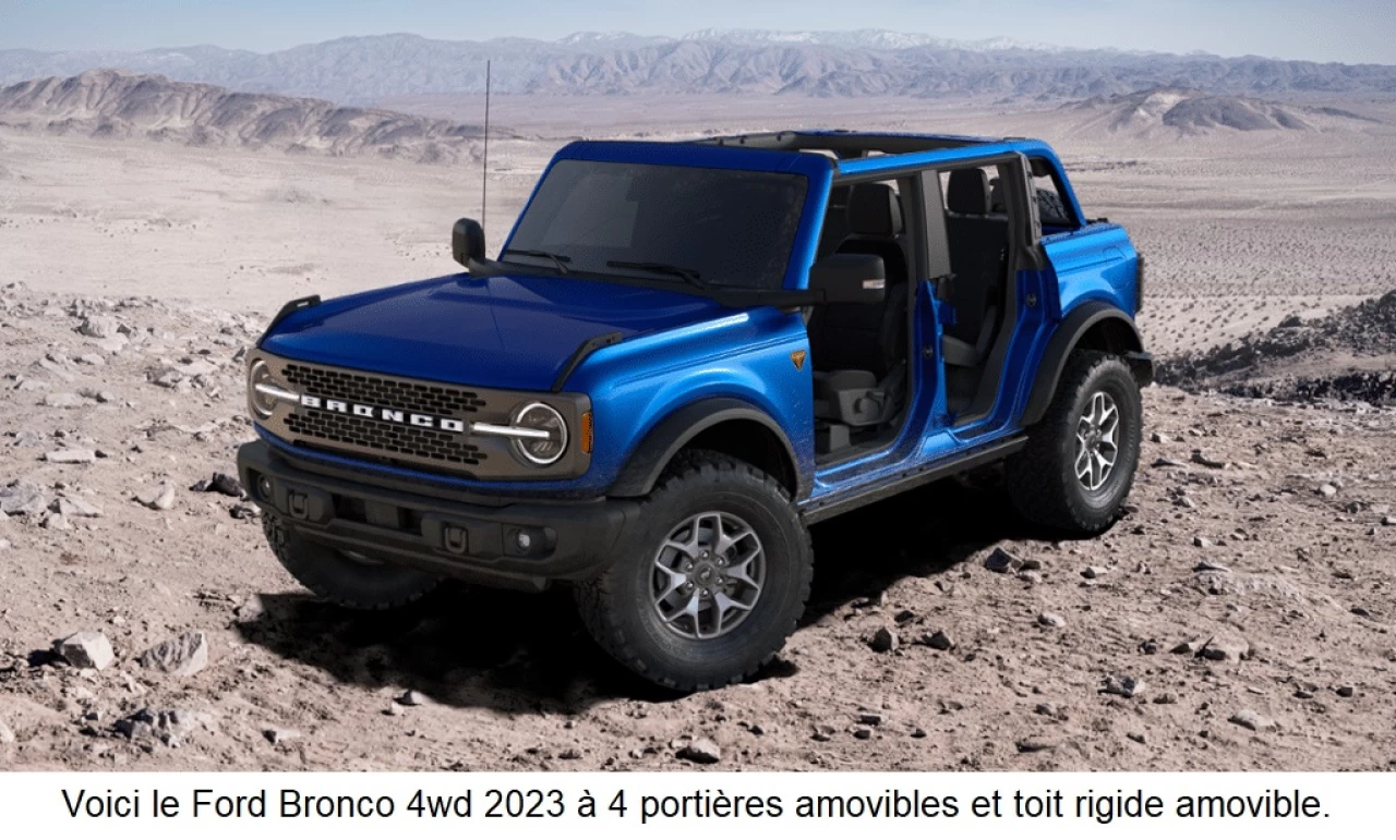 2023 Ford Bronco BADLANDS Image principale