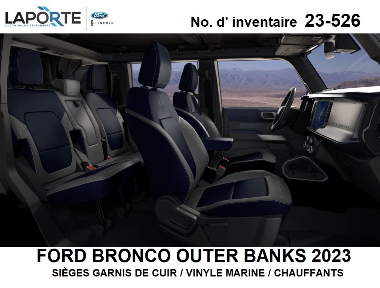 2023 Ford Bronco OUTER BANKS Main Image