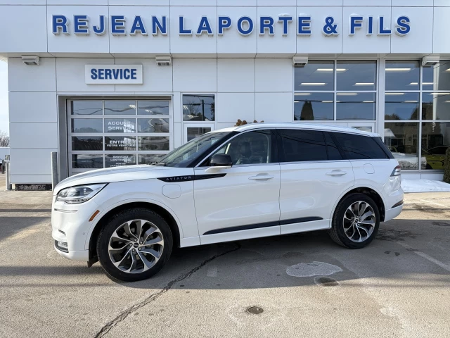 Lincoln Aviator GRAND TOURING HYBRIDE SIEGES MASSANT CARPLAY CUIR CAMERA 360 2023