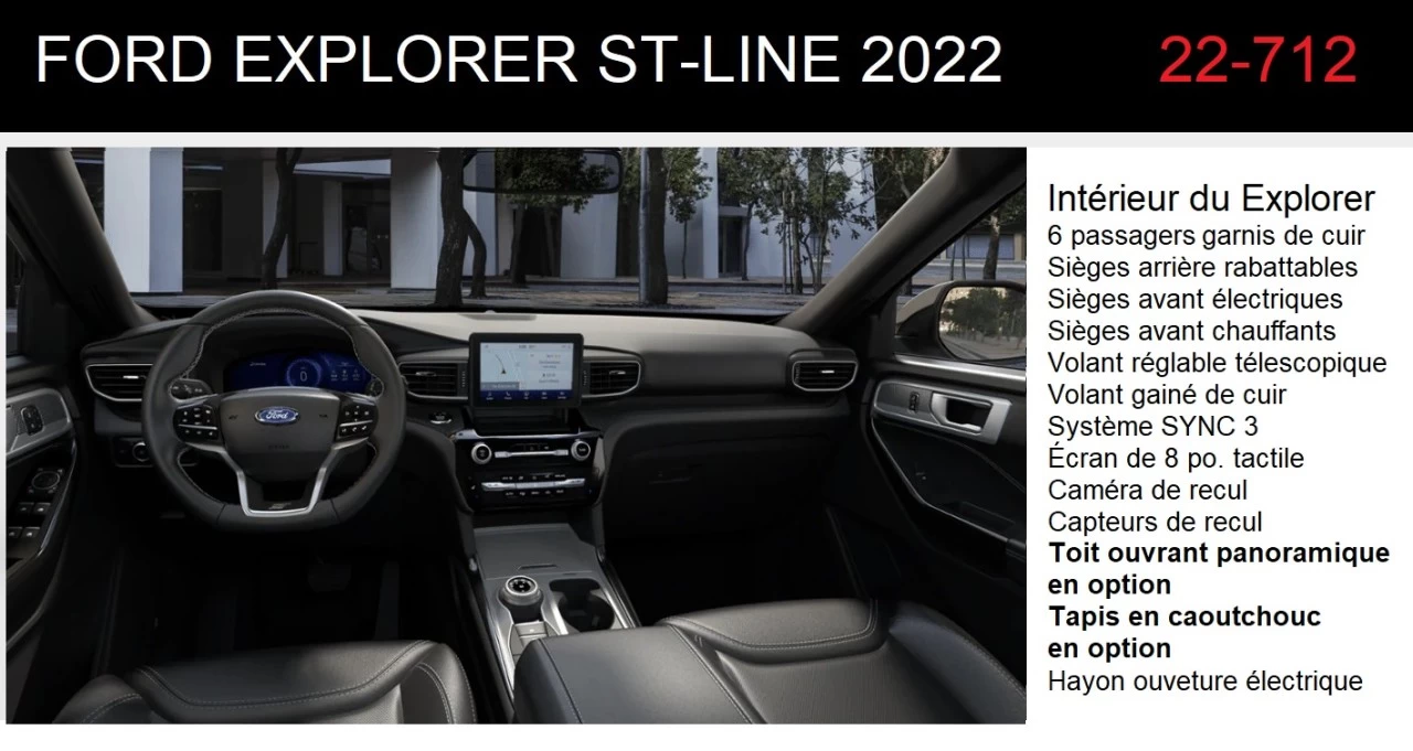 2022 Ford Explorer ST Main Image
