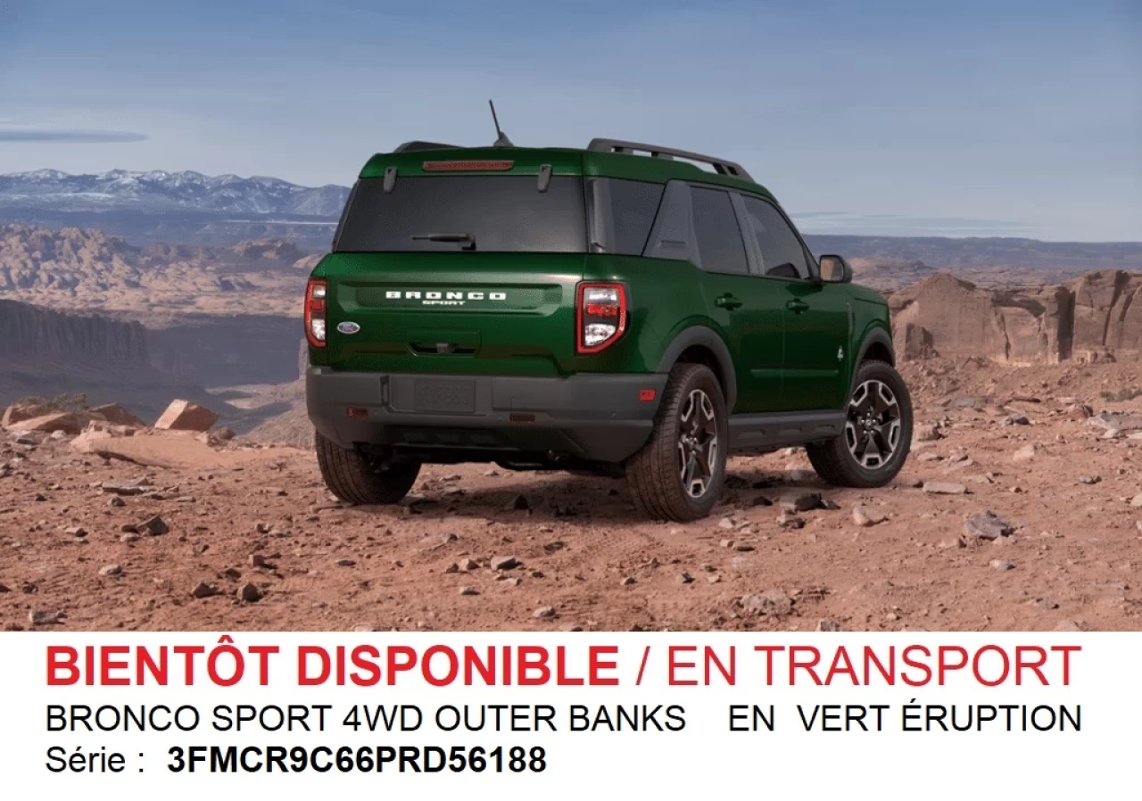 2023 Ford Bronco Sport Outer Banks Main Image