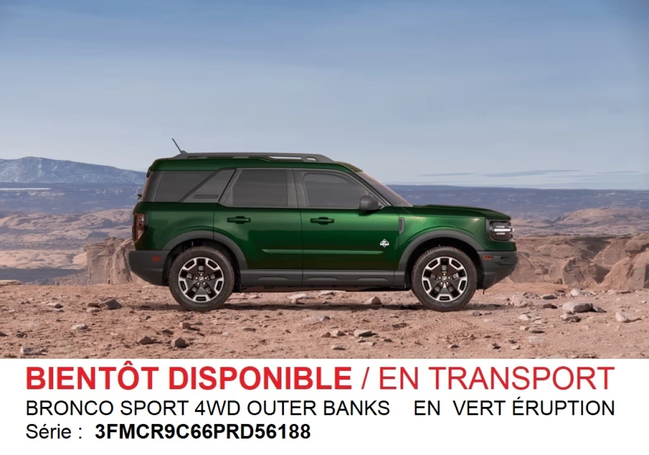 2023 Ford Bronco Sport Outer Banks Main Image