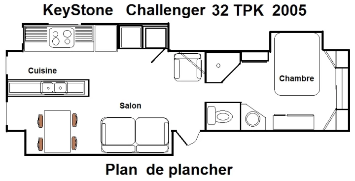 2005 Keystone Challenger 32TPK 