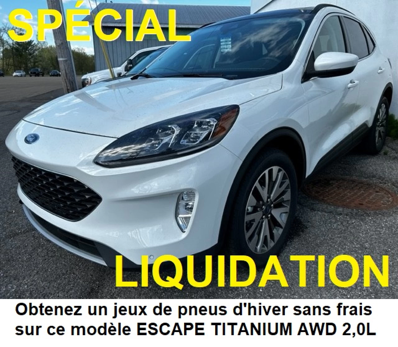 2022 Ford Escape Titanium AWD Image principale