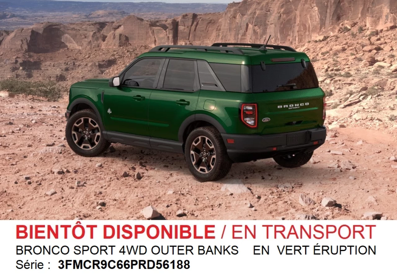 2023 Ford Bronco Sport Outer Banks Main Image