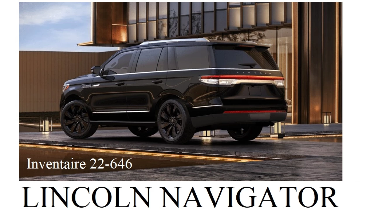 2022 Lincoln Navigator Reserve 4WD Image principale