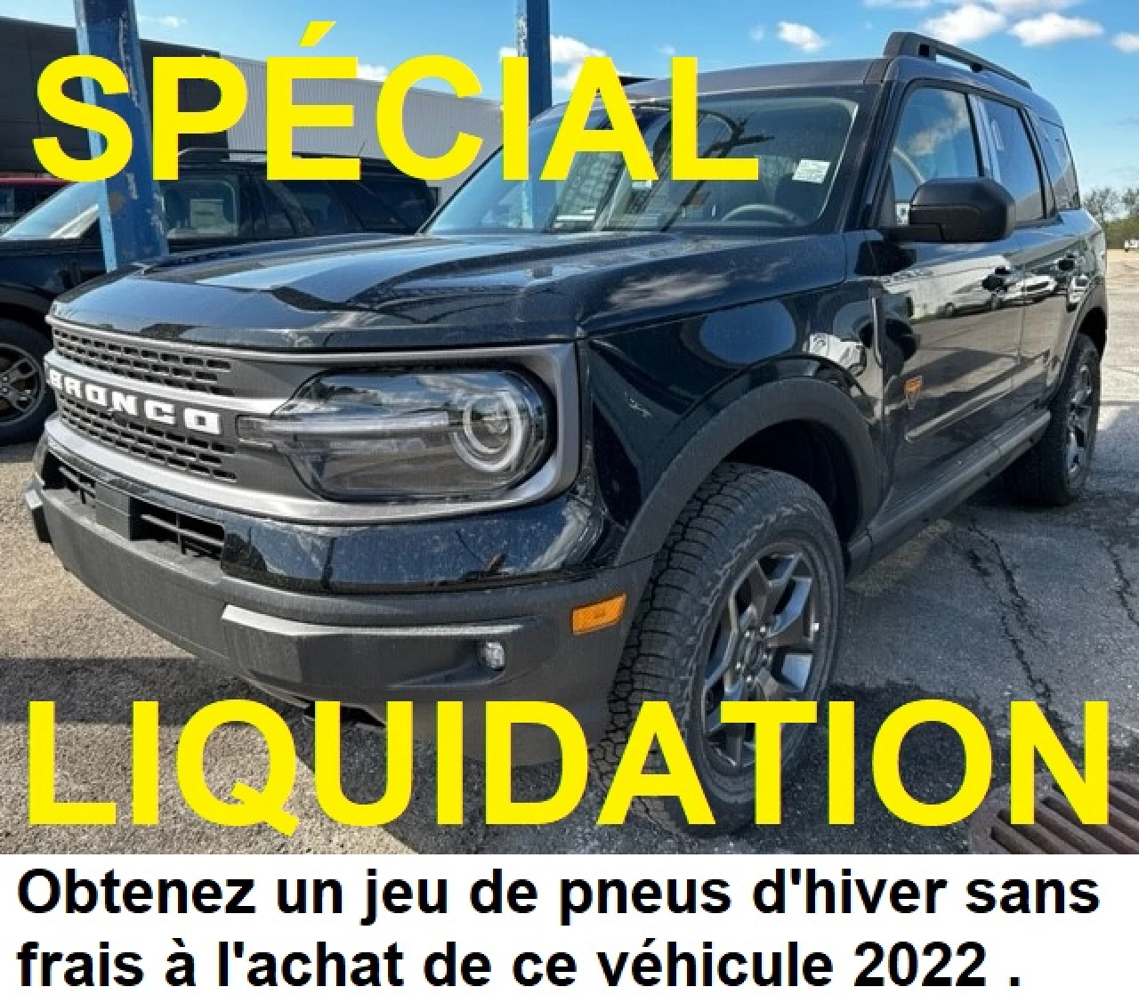 2022 Ford Bronco Sport BADLANDS Main Image